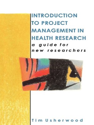cover image of Introduction to Project Management in Health Research